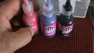 My Art Project using puffy paint