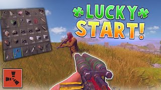 THE LUCKIEST START! | Rust Gameplay