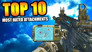 Top 10 "MOST HATED ATTACHMENTS" in COD HISTORY (Top Ten) Call of Duty | Chaos