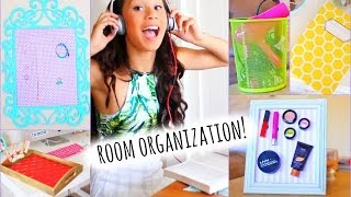 Cute and Easy DIY Room Decorations + Tips/ How to Get Organized! | MyLifeAsEva