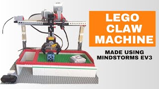 Working Lego mindstorms EV3 claw machine