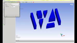 Видеоурок CADFEM VL1423 - Моделирование взрыва в городской среде в ANSYS Explicit STR и AUTODYN