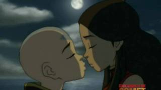 Avatar - Aang and Katara Kiss