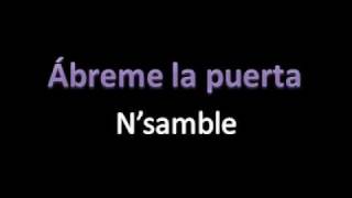 Ábreme la puerta ( en vivo ) - N'samble