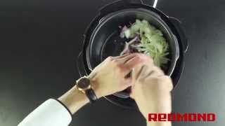 Сырная индейка в мультиварке-скороварке REDMOND RMC-M4504