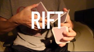 Rift//Card Flourish Tutorial//Learn Cardistry
