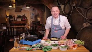 Nożem i Widelcem 237. Zapiekanka z białej kiełbasy.