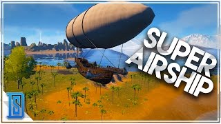 Ark: Survival Evolved -The Center PvE Pt.12 - AIRSHIPS IN ARK/SUPER BLIMP(Modded Server)