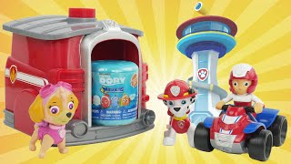Paw Patrol get surprises in pup house