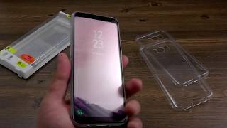 ОБЗОР: Практичный Силиконовый Чехол-Накладка для Samsung Galaxy S8 SM-G950 "Smtt"