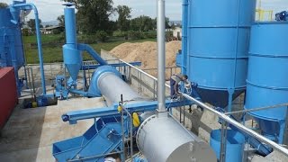 Dryer. Барабанная сушилка для опилок, щепы, травы, зерна