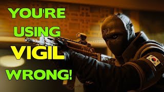 Rainbow Six Siege Tips || You're using Vigil wrong!