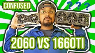 1660 Ti vs 2060. GTX vs RTX. Which is better?