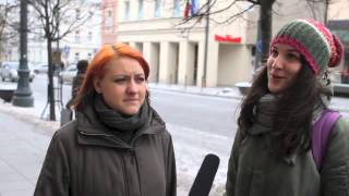 Vilniečių nuomonė apie eitynes Gedimino prospekte