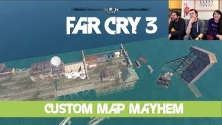 Let's Play Far Cry 3 Custom Maps Multiplayer Gameplay - Map Editor Bronze Playlist, Silver Playlist