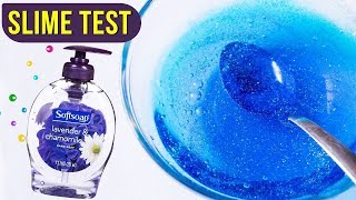 SLIME OHNE KLEBER Handseife- und Zuckerschleim, 2 Zutaten Klarer Schleim