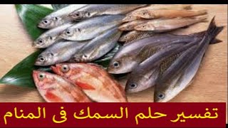 رؤية السمك فى المنام tafsir al ahlam