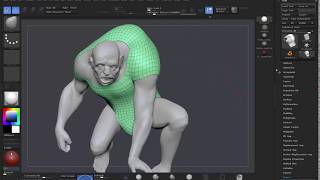 Zbrush to Marvelous designer Simulating Geometry.