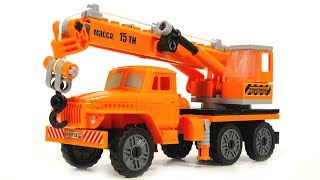 City ​​of masters 7519 Ural truck crane