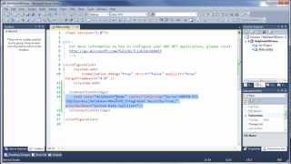 Part 1 - Introduction to ADO.NET  - Add Connection String to Web.Config