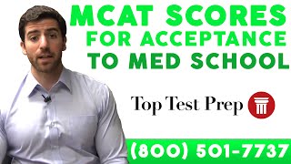 MCAT Scores for Acceptance to Med School - TopTestPrep.com