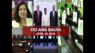 UNTV: Ito Ang Balita (April 25, 2018)