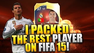 I GOT 97 RB RONALDO IN A PACK & HE IS THE BEST PLAYER ON FIFA 15 ULTIMATE TEAM!