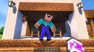 ¡EL NOOB ME ROBA LA CASA EN MINECRAFT! | MINECRAFT TROLL