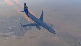 Ukraine International Airlines, Boeing 737-800 Accident After Takeoff in Iran [XP11]