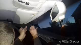 как снять радиатор печки на мерседес W210(разборка) часть 1