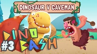 Dino Bash 3 - Flying Caveman - IOS/Android Gameplay
