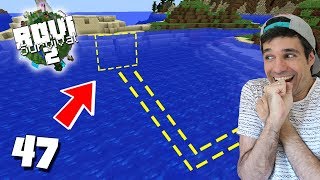 ¡¡ CASA SECRETA BAJO EL MAR !! | Rovi Survival Minecraft 2 | Episodio 47