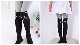 Лучшая детская одежда с Aliexpress - Колготки с кошечками