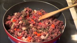 Low Carb Butternut Spaghetti Noodles with Meat Sauce