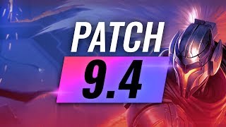 Best Champions TIER LIST - League of Legends Patch 9.4