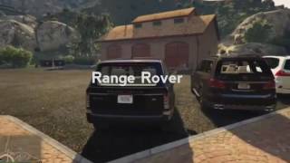 Range Rover vs Mercedes-Benz GL vs Lexus LX570. GTA V gameplay. Part 1.