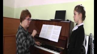 открытый урок , октябрь 2012 г