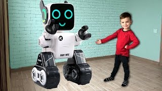 Сломалась волшебная палочка. Робот привез новую. Видео для детей.