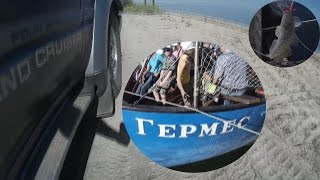 Кинбурнская Коса. Рыбалка. Отдых. Часть 1.