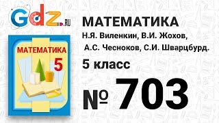 № 703- Математика 5 класс Виленкин