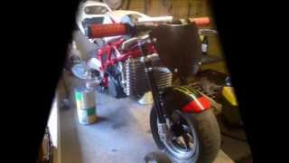 Polini GP3 SQ Replica Custom Project Mini Moto Build Streetfighter
