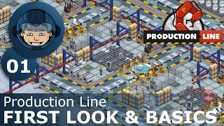 FIRST LOOK & BASICS - Production Line - Early Alpha Assembly Line Game