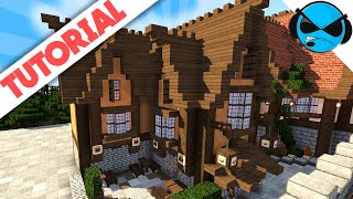 How To Build A Bakery Minecraft Tutorial | Minecraft Docks Village Part 5