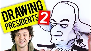 Watch me draw 10 presidents - PART 2