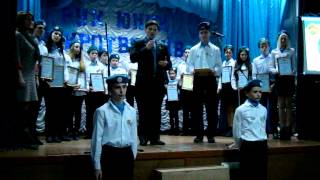День ООН в Харькове-2013 Взрослые и юные миротворцы.