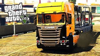 РЕАЛЬНАЯ ЖИЗНЬ В GTA 5 - КУПИЛ ГРУЗОВИК SCANIA ДЛЯ ПРОДАЖИ ДОРОГИХ ТАЧЕК!  ГТА5 МОДЫ ИГРЫ ДЛЯ ДЕТЕЙ