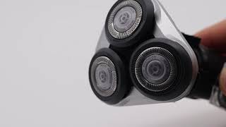 Работа электробритвы Philips S557210 без корпуса