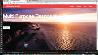 Bootstrap Jumbotron - Templates in Adobe Dreamweaver CC