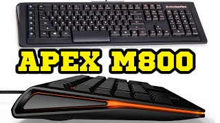 Обзор клавиатуры SteelSeries APEX M800