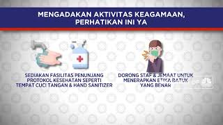 Mengadakan Aktivitas Keagamaan, Perhatikan Ini Ya